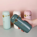 Personalized Vintage Target Small With Screw Lid Personalised Wellness Warranty Purple Thermal Travel Thermos Cup