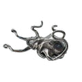 Wholesale Silver Metal Display Stand Base Crystals Sphere Stents Octopus Shape Metal Holder for Decoration