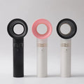 Multifunctional Handheld Mini Fan Eyelash Extension Fan Battery Capacity Bladeless Rechargeable Portable Handheld Fan