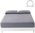 Grounding Sheets Queen Size 400TC 10% Silver Fiber 90% Soft Organic Cotton Bed Flat Sheets