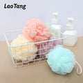 2025 Body Puff Scrubber Bath Shower Natural Soft Loofah 50g Bath Sponge Mesh Balls Colorful Bath Flowers
