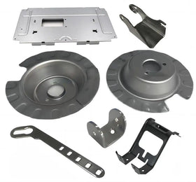 Stainless Steel Sheet Metal Fabrication Parts Stamping Kit Bending Components Roofing Sheets Customized Size & Thickness