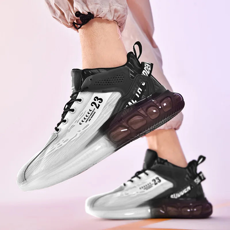 Keleeti Casual Sports Shoes High Top Shoes for Men Sneaker Men Sneakers Big Size Men High Top Sneakers