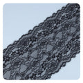 Newest Border 90% Nylon 10% Spandex Trim Mesh Embroidery Elastic Lace Trim for Dresses