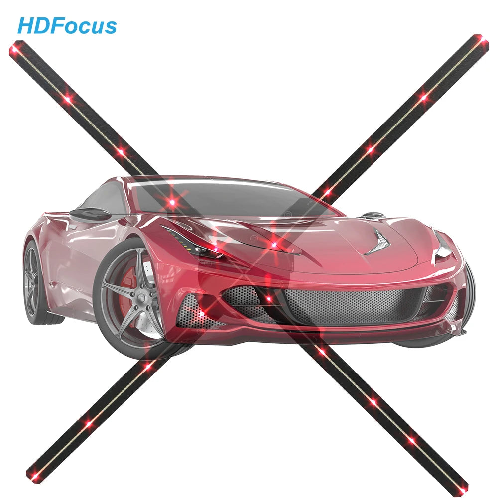 Hologram 3D Fan 3D Hologram Device Holographic Fan Panel Hologram Advertising 3D Image Fan