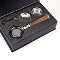 Hot Sale 51mm 54mm 58mm Wood Handle Set Stainless Steel Espresso Coffee Bottomless Portafilter