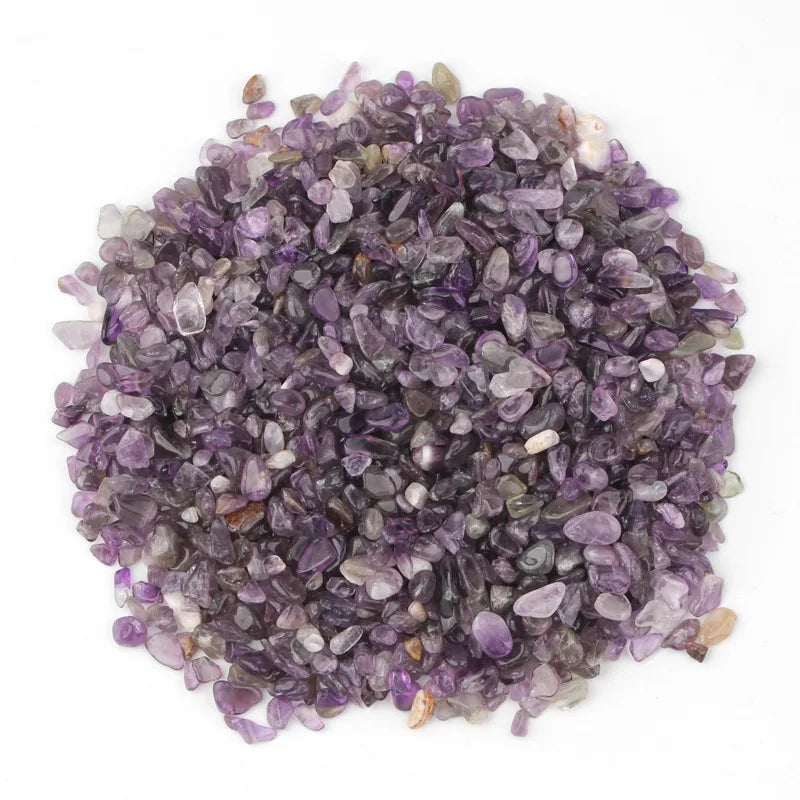 2-5mm Wholesale Decoration Chips Stone Irregular Shaped Natural Gravel Crystals Crafts Making Tumbled Stone