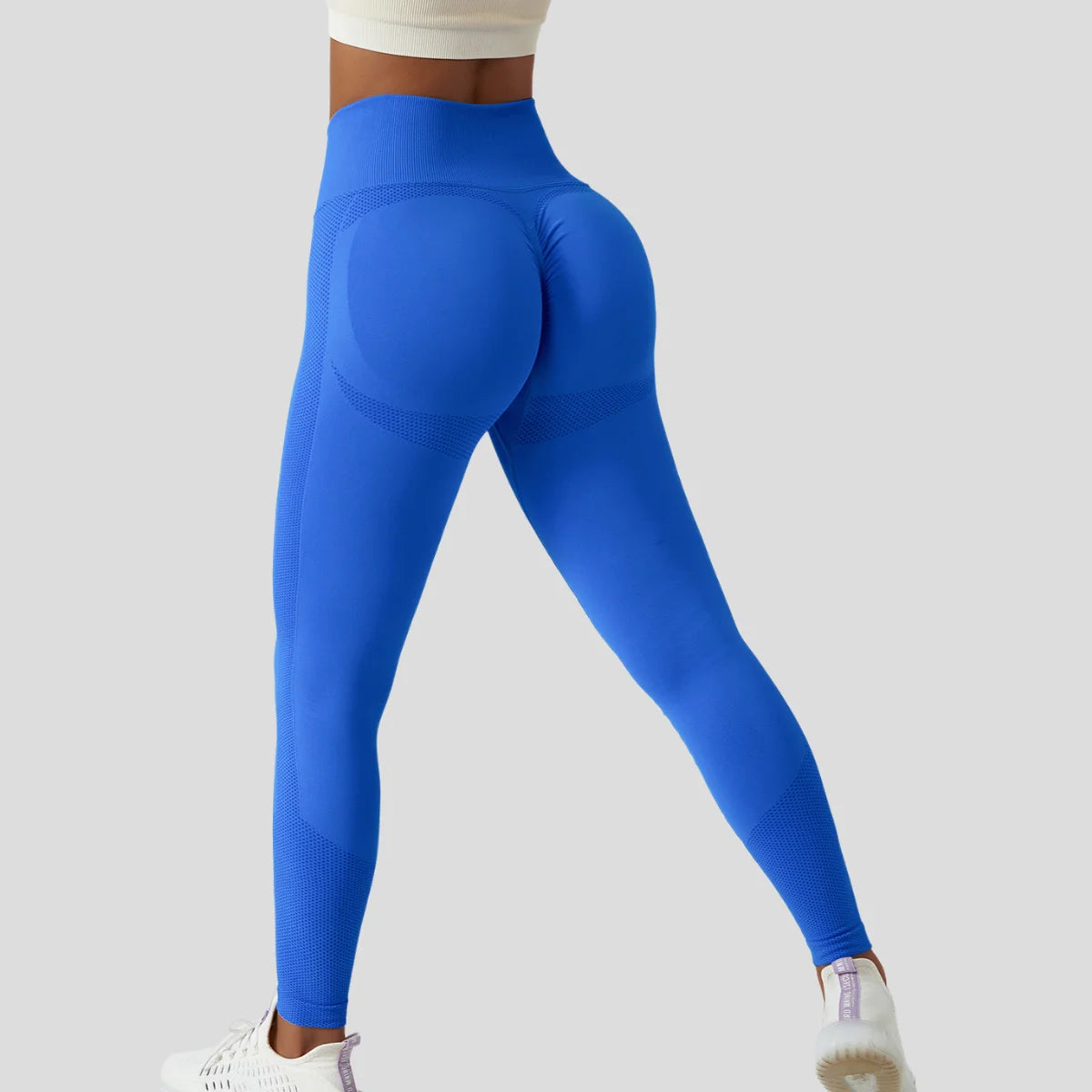 New Arrival High Waist Hip Lifting Outdoor Running Sports Trousers Low MOQ Lightweight Push up Training Sports Yoga Pants