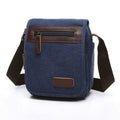 Custom Print Logo  Washed Vintage Cotton Canvas Side Sling Crossbody Luggage Travel Shoulder Messenger Bag for Men Women