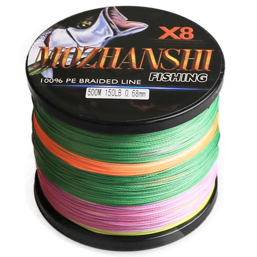X8 1000M 130LB 150LB DORISEA MOZHANSHI 8-Strand  Multifilament Fishing Wire Line 100% PE Braid Floating Line