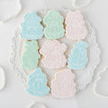 Saffron Mushroom House Acrylic Cookie Cutter Mold Embosser Holiday Candy Land Gingerbread Cookie Kit for Making Cookie Tools