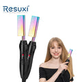 Resuxi LM-09 Hot Comb Hair Straightener Heat Pressing Comb Electroplate Gradient Hot Straightener Hot Comb Electric