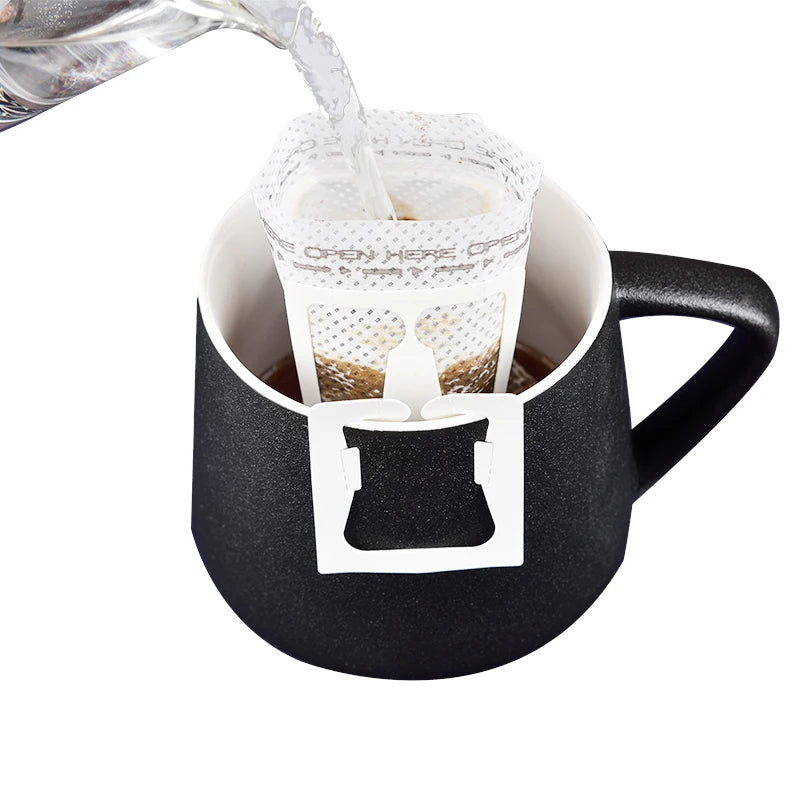 Eco-friendly Material Disposable Cup Drip Hanging Ear Coffee Filter  Bag Package