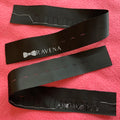 Adjustable Brand logo Silk Material Bow Tie Ribbonssmooth Surface Satin Bow Tie Neck Tapes With Adjustable Holes