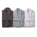 100% Cotton Thick Terry Bathrobe Water Absorption HeavyWeight Towel Bath Robe With logo