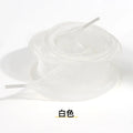 3.5cm Wide Women Fashion Satin Ribbon Shoelaces Shoe Laces Shoe Strings