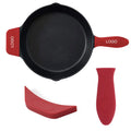 Hot Selling Non-Slip Basics Pot Handle Holders Food-Grade Silicone Skillet Handle Cover Holder