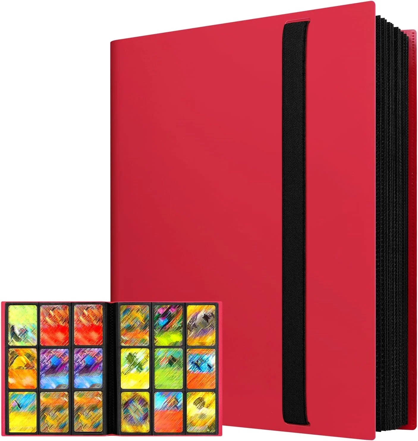MIO Wholesale High Quality 9 Pocket Trading Card Binder Yu-Gi-Oh for MTG Kpop Baseball Card Album for Pokemone Collectors
