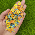 Polymer Clay Sunflower Honey Bee Slice Mix Sprinkles Love Confetti for Crafts Making DIY