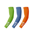 Hot Selling Summer Outdoor UV Sun Protection Breathable Reflective Ice Silk Arm Sleeves for Cycling Sports