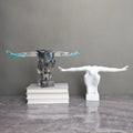 Resin Winged Man Diver Ornament Living Room Dining Room Desktop Entryway Decoration Ornament