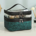 2024 New Double Makeup Bag Portable Travel Skincare Large Capacity Waterproof Toiletry Bag Storage Bag