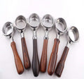 Eco-Friendly Stainless Steel Coffee Portafilter with Wooden Handle Custom Logo Stocked for Espresso Coffee Machine