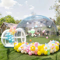 10/13/16ft Inflatable Bubble House Commercial Grade Tarpaulin PVC Dome Tent for Kids Party Commercial/Outdoor/Backyard/Garden
