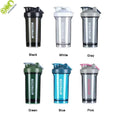 Hot Sale 300ml 400ml Sports Fitness Water Bottle Custom Logo BPA Free Gym Sports Plastic Shaker Bottle for Protein