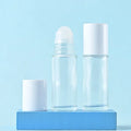 50ml Roll-On Glass Bottle Empty Deodorant Refillable Bottles for Personal Care