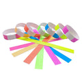 Cheap One Time Use Waterproof Sheets Inkjet Printable Neon Color Paper Tyvek Wristbands & Bracelets & Wrist Band