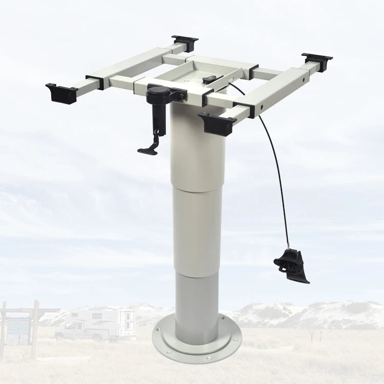Best Factory Telescopic Trailer Camper Van Rotating Caravan Table Leg 4 Direction Sliding for RV Parts & Accessories