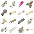High Grade Silver Cut Out Shape OEM Custom Metal Zipper Pulls for Handbag