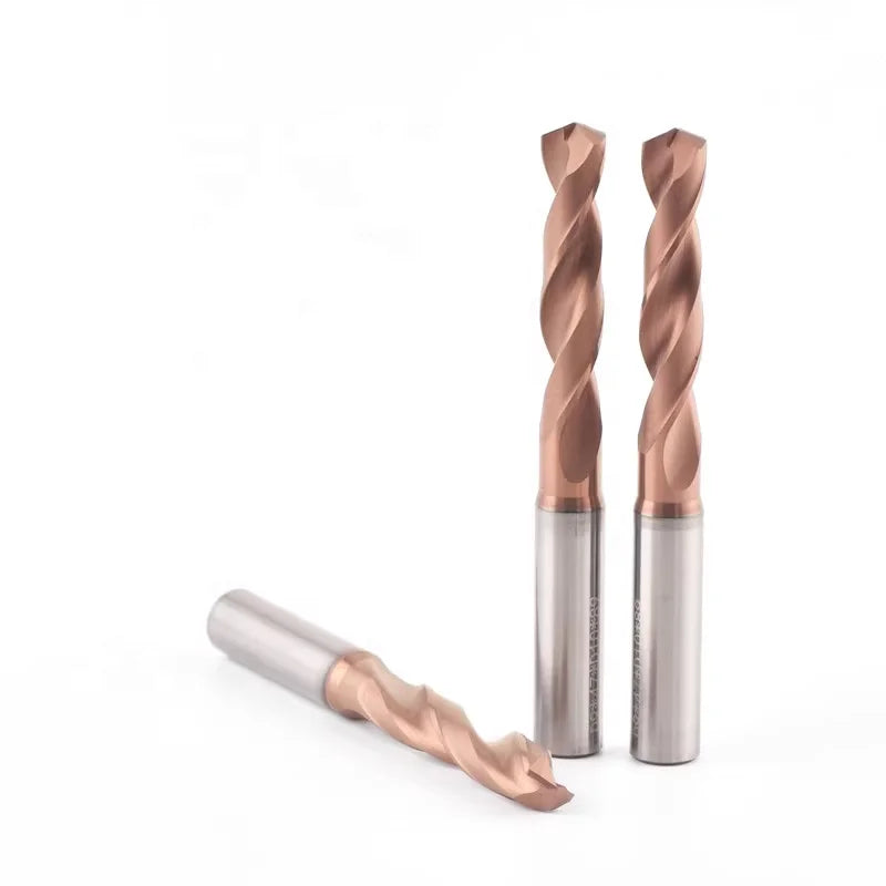 Customized CNC Drilling Tools External Cooling  Carbide Drills 3D 5D