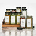 Custom PVC Spice Jar Labels Stickers Waterproof Adhesive Packed in Sets for Household Products-MOQ 100 Pcs
