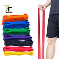 Custom LOGO Fitness Gum Workout Equipment Training Elastic Rubber Band for Expander Gym Yoga Exercise Fitness Resistance Bands