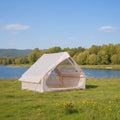 Wind Valley Durable Outdoor Air Camping Tent Oxford Fabric Inflatable PVC Tube Camping Tent