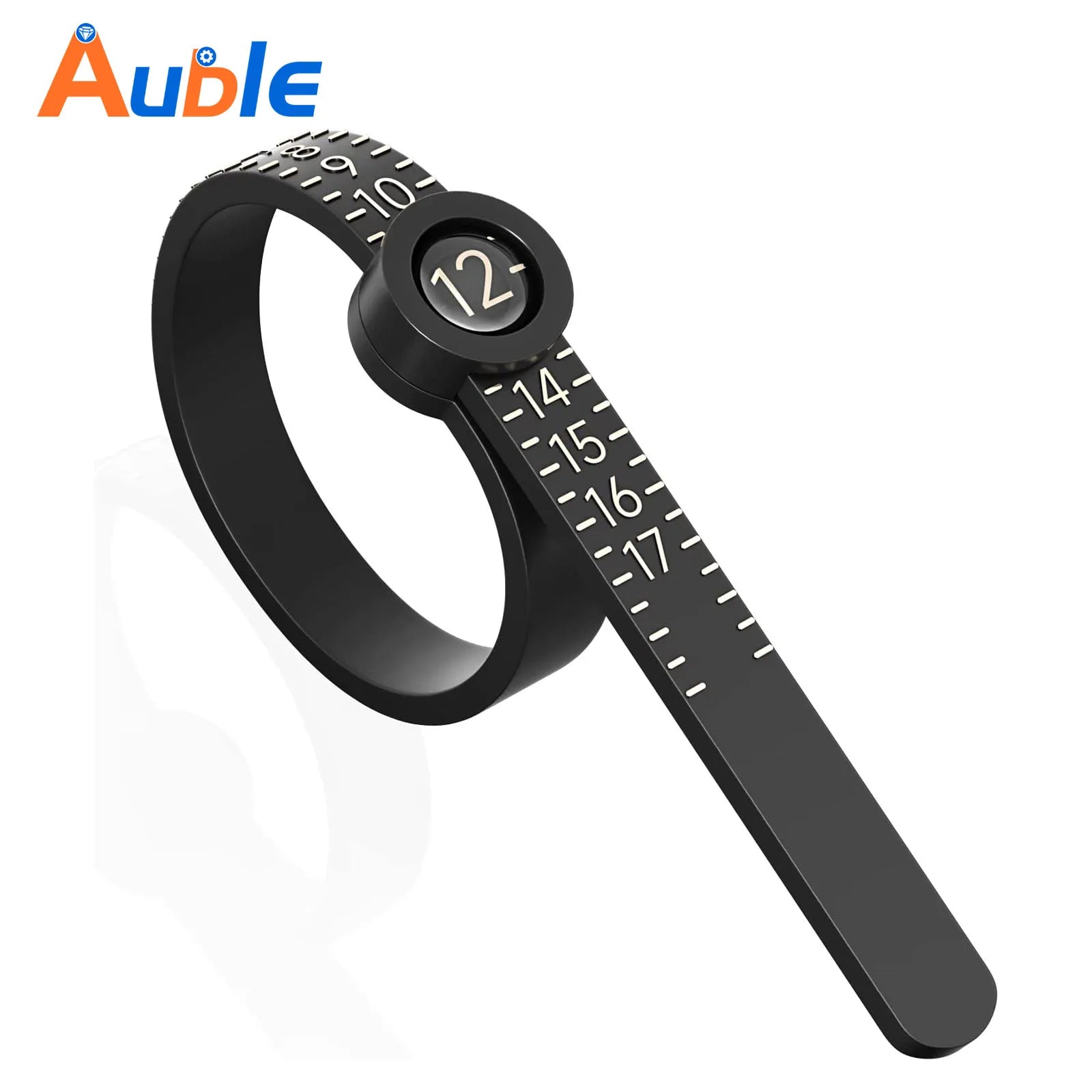 Ring Sizer Measuring Tool Set Including US/UK/EUR/JP Standard Ring Finger Gauge Ring Sizer with Magnifier for Jewelry