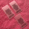 Super Quality Transparent TPU Label for Swimsuitcustom Washing Instruction TPU Printing Care Labels for Swimwear