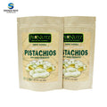 Stand up Pouches Custom Printed Zipper Environment Friendly Kraft Paper Nuts Foil Packaging Ziplock Bag
