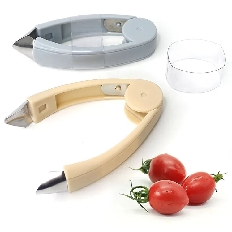 Hot Sell Kitchen Accessories Strawberry Stem Separator Fruit Corer Stalks Stems Remover Strawberry Huller