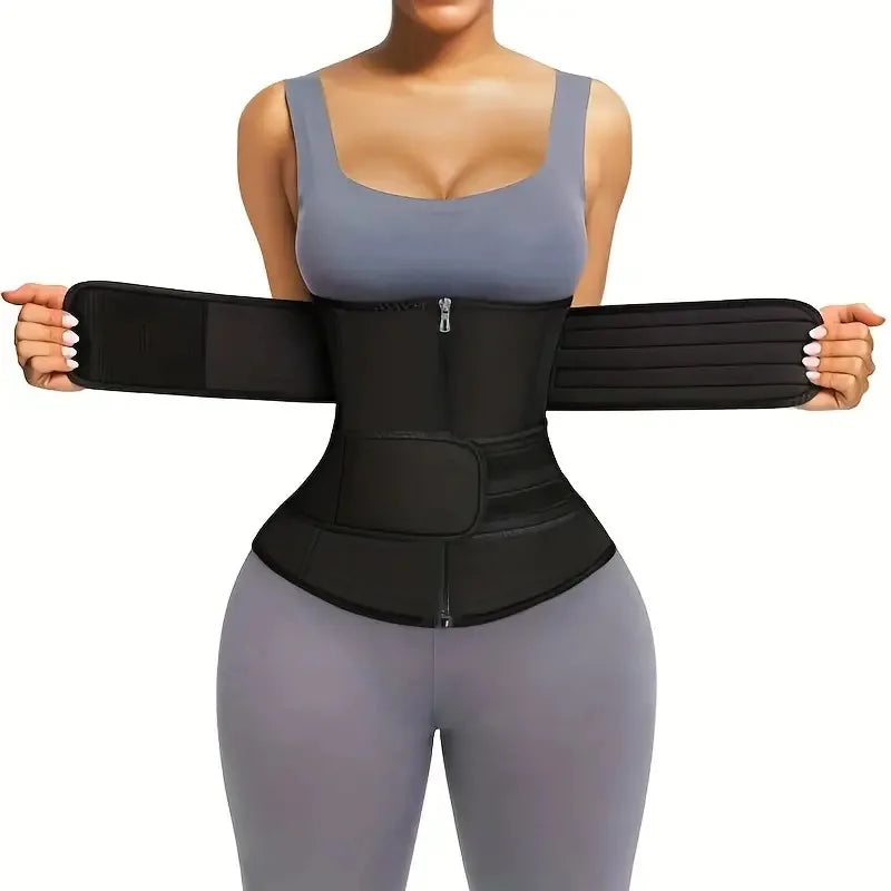 Waist Girdle Shaper Wear Waist Trainer Sauna Weight Loss Steel Bone Tight Tummy Waist Trimmer Belt