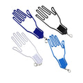 Hot Selling Plated Metal Golf Glove Holder Elegant Coin-Style Golf Gloves Hanger Dryer