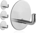 Powerful Self Adhesive Stainless Steel Wall Hook Waterproof Hanging Hook for Keys Towels Hats MegaBDM
