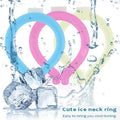 Trending Products 2026 New Arrival PCM Portable Neck Cooler Reusable Neck Cooling Tube Neck Ice Ring for Summer Outdoor Sport