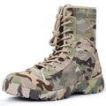 Outdoor Lightweight Breathable Desert Waterproof Hiking Work Shoes Men's Tactical Boots