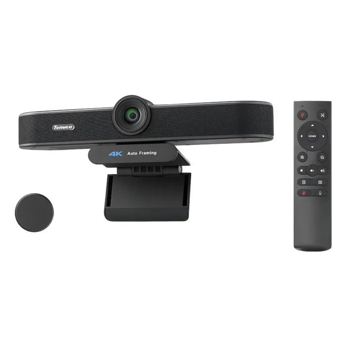 Auto Framing 4k  All in One Webcam Built in Speaker & Microphone
