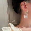 2025 Crystal INS Fashion Baroque Acrylic drop Earring Women Jewelry 2021 Earrings