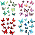 New Eco-Friendly Iron-On Multi Color Design Embroidery Butterfly Patches for Clothes & Hats (Nonwoven Felt)