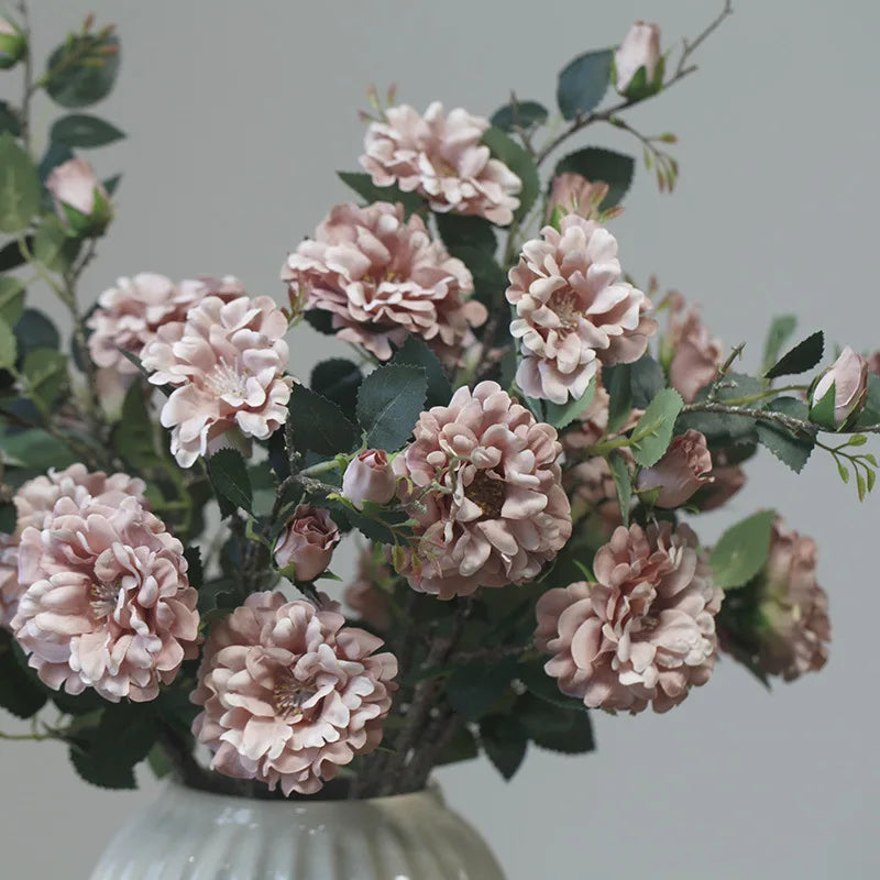 Wholesale R207 Lifelike Artificial Rose Bonsai Home Garden Decor for Mother's Day Christmas Back to School-50pcs Minimum
